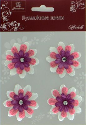 Бумажные цветы для ручного творчества, L1813 Принадлежности для скрапбукинга: Бумажные цветы для ручного творчества, L1813