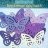 Дырокольные бумажные вырубки "Бабочки" фиолетовый микс, 32х45мм, 30 шт., арт. QS-515-001-01