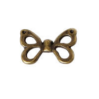 Шарм-подвеска бронзовая "Мини-бабочка-2", 1 шт., 9х15 мм, арт. AL-BJI-D001BS