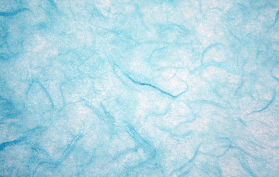 Бумага шелковистая тутовая, цвет небесно-голубой, артикул 7114 лист размер А4, плотность 25гр/м2