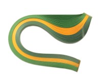 Корейская бумага для квиллинга микс 13 зелено-желтый: L64, N58, G64, 2мм, 116 гр