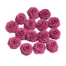 Бумажные цветы "Розочки", цвет розовый старая роза, диаметр 20 мм, 15 шт., арт. QS-R-010