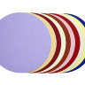 Вырубки картонные, малые круги (разноцветный микс), CC-CS-6
