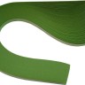 Бумага для квиллинга, зеленый травяной, ширина 3 мм, 150 полос, 130 гр