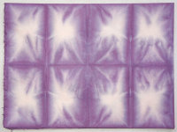 Корейская бумага ханди ручной выделки, микс лиловый белый, лист А4+, арт. 7064
