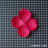 Лепестки розы красные, 7х7 см, 9 шт.(4-х лепестковые), арт.TLND-007