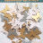 Дырокольные бумажные вырубки "Бабочки металлик" микс, 25 мм, 100 шт., арт. QS-99M-031-01M