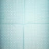 Салфетка для декупажа "Белый горошек на зеленовато-голубом", 33х33 см, 3 слоя, арт. SDL-LMD-080318