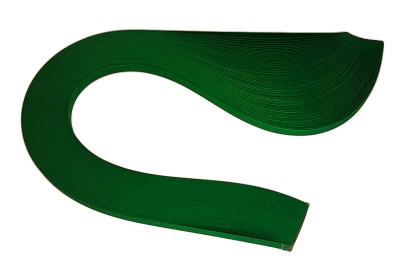 Распродажа - бумага для квиллинга, темно-зеленый, ширина 3 мм, 100 полос, 150 гр 100 одноцветных полосок (3х300мм), 150 гр.