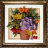 Картина "Осенний вальс", квиллинг, 25х25 см, GRPK-007