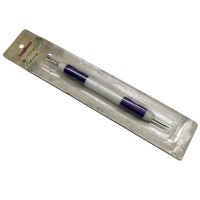 Инструмент для тиснения бумаги. Пластиковая ручка с металлическими шариками 0,8 и 1 мм, арт. AH-48101