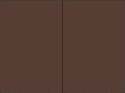 Малые открытки без вырубки, цвет темно-коричневый Открытки с двойным сложением (размер при сложении 103х146мм, в развороте 146х206мм), 150гр., 5 шт.