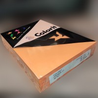 Бумага цветная Colorit, 160гр, А4, оранжевый (27), 250л, 83249