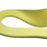Бумага для квиллинга 01-12, лимонный, пастельный, ширина 2 мм, 100 полос, 160 гр