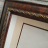Глубокая рамка 3D - для квиллинга и объемных работ, багет коричневый с орнаментом и двойным паспарту, 23х32х5см, арт. 994721354
