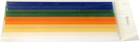 Клей цветной МИКС-2 для большого клеевого пистолета (уп.5цв., 10шт.), арт. 9002-2