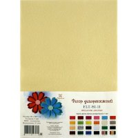 Фетр SOFT, ТОПЛЕНОЕ МОЛОКО, 21*29,7 см, 180г, толщина 1мм, в упак.10 шт., FLT-S1-11