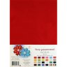 Фетр SOFT, КРАСНЫЙ, 21*29,7 см, 180г, толщина 1мм, в упак.10 шт., FLT-S1-01