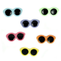 Набор пуговиц "Assorted Items-Bf-Button Fun Sunglasses", 2287