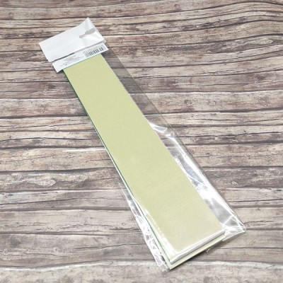 Корейская бумага для квиллинга, L-61, ширина 50 мм, 25 полос В одном наборе содержится  25 одноцветных полосок корейской бумаги для квиллинга  (50х270мм), 116 гр.