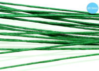 Проволочки зеленые в бумажной оплетке (диаметр 0.5 мм, длина 40 см), 20 шт., арт. 8315