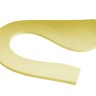 Бумага для квиллинга, желтый соломенный, ширина 15 мм, 150 полос, 130 гр