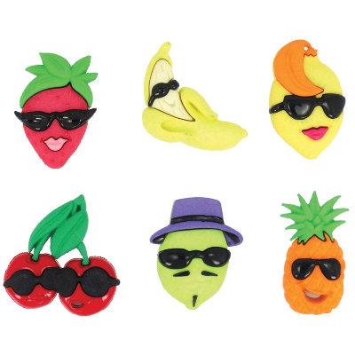 Набор пуговиц &quot;FRUIT COCKTAIL&quot;, 6546 Набор пуговиц "FRUIT COCKTAIL", 6546