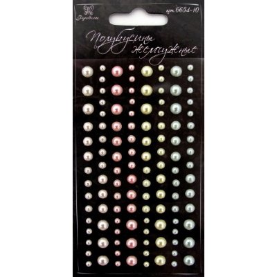 Полубусины жемчужные, 120 шт., MR-6654-10 Полубусины жемчужные, 120 шт., MR-6654-10АБС-пластик
Используются в скрапбукинге для украшения фотоальбомов, открыток, подарков, фоторамок и т.д.