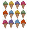 Набор пуговиц "ASSORTED ITEMS-TWO SCOOPS", 4734