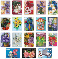 Комплект карманных календарей на 2017г. QuillingShop (18 видов), 70х100мм, арт. QS-calendar-2017