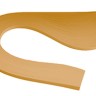 Бумага для квиллинга, желтый темный, ширина 1,5 мм, 150 полос, 130 гр