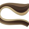 Корейская бумага для квиллинга микс 11 коричневый: Y10, N10, Y11, P58, 2мм, 116 гр, арт. 310M1102270