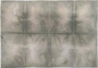 Корейская бумага ханди ручной выделки, микс бежево-зеленоватый белый, лист А4+, арт. 7053-2