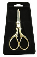 Ножницы металлические для рукоделия золото, ESG-101B, 130мм