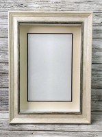 Глубокая рамка 3D - для квиллинга и объемных работ, багет под дерево с кантом и двойным паспарту, 24х33х5см, арт. 993415151