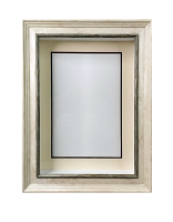 Глубокая рамка 3D - для квиллинга и объемных работ, багет под дерево с кантом и двойным паспарту, 24х33х5см, арт. 993415151