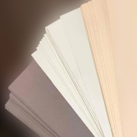Бумага для квиллинга, набор № 02-2, бежево-коричневый микс, ширина 3 мм, 150 полос, 130 гр.