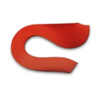 Бумага для квиллинга, красный коралл (короткий), 10х195 мм, 150 полос, 80 гр., арт. 3113010195