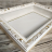 Глубокая рамка 3D - для квиллинга и объемных работ, багет белый с золотистым узором и паспарту, 22,5х31,5х5см, арт. 993415282