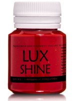 Акриловая глянцевая краска LuxShine Красный 20мл, арт. MR-G7V20