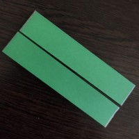 Бумага для квиллинга, зеленый изумрудный, 30х150 мм, 30 полос, 130 гр, артикул 281483002