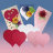 Фигурные бумажные вырубки "Кружевное сердце-2", белый, 6 шт., арт. QS-MFD072-WI-89