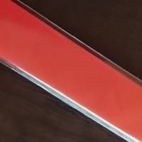 Бумага для квиллинга, красный гибискус, ширина 30 мм, 30 полос, 130 гр.