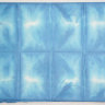 Корейская бумага ханди ручной выделки, микс голубой белый, лист А4+, арт. 7061