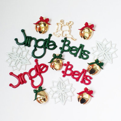 Набор пуговиц &quot;JINGLE BELLS&quot;, 2471 Набор пуговиц "JINGLE BELLS", 2471