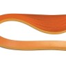 Бумага для квиллинга металлик, оранжевое мерцание, ширина 3 мм, 150 полос, 120 гр